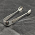 Around 1920 English antique silver plate 6 teaspoon & tongs set in case